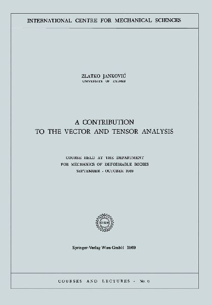 A Contribution to the Vector and Tensor Analysis