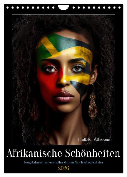 Afrikanische Schönheiten (Wandkalender 2026 DIN A4 hoch), CALVENDO Monatskalender