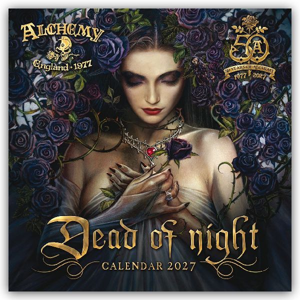 Alchemy Dead of Night - Mitten in der Nacht 2027 - Original Flame Tree Publishing-Kalender [Kalender]