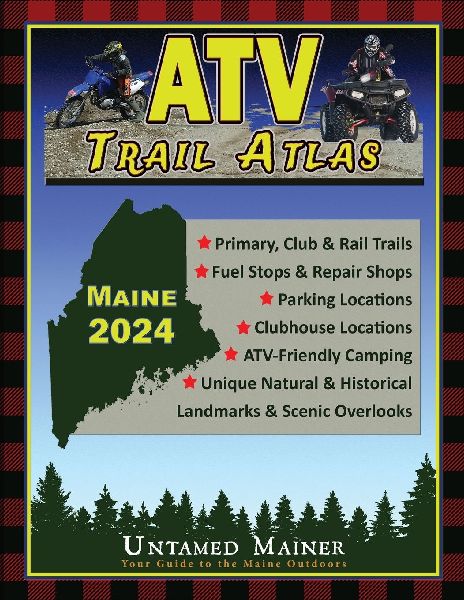 2024 Maine ATV Trail Map Atlas