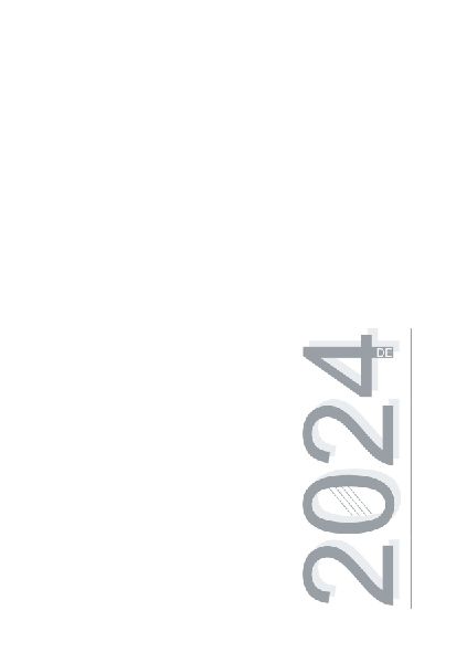2024 - Einfacher Kalender für die Terminplanung