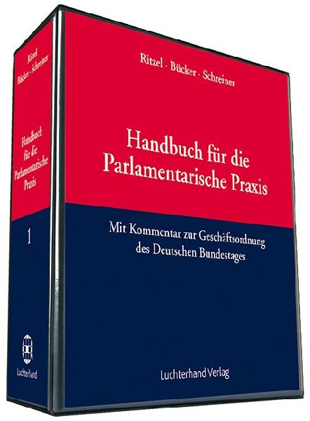Handbuch für die Parlamentarische Praxis