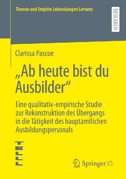 "Ab heute bist du Ausbilder"