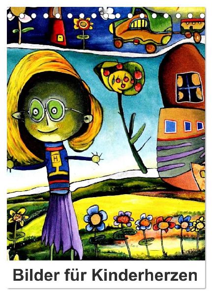 Bilder für Kinderherzen (Tischkalender 2026 DIN A5 hoch), CALVENDO Monatskalender