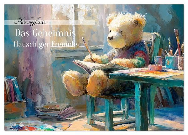 Das geheime Leben flauschiger Freunde (Wandkalender 2026 DIN A4 quer), CALVENDO Monatskalender