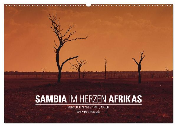 SAMBIA IM HERZEN AFRIKAS (Wandkalender 2026 DIN A2 quer), CALVENDO Monatskalender