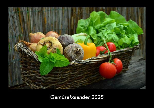 Gemüsekalender 2025 Fotokalender DIN A3