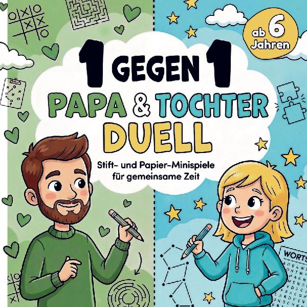 1 gegen 1 Papa & Tochter Duell