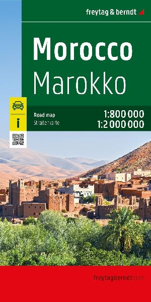 freytag & berndt Straßenkarte Marokko 1:800.000