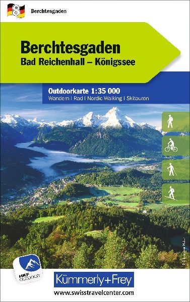 Berchtesgaden Nr. 08 Outdoorkarte Deutschland 1:35 000