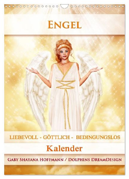 Engel - Kalender (Wandkalender 2026 DIN A3 hoch), CALVENDO Monatskalender