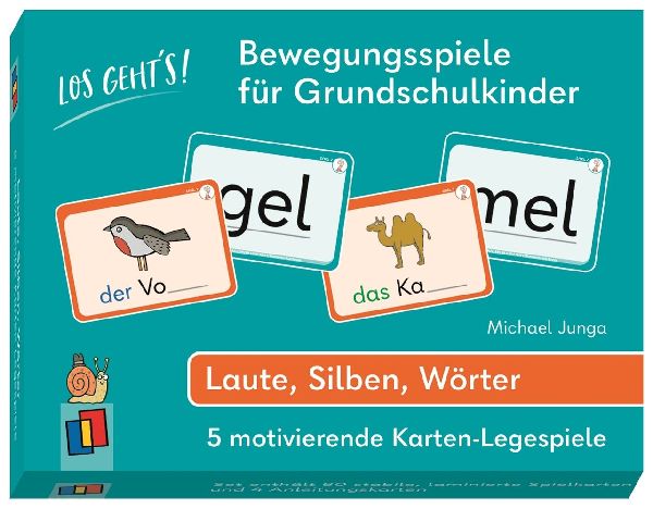 Los geht's! Bewegungsspiele für Grundschulkinder - Laute, Silben, Wörter