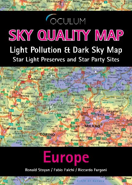 Sky Quality Map Europe