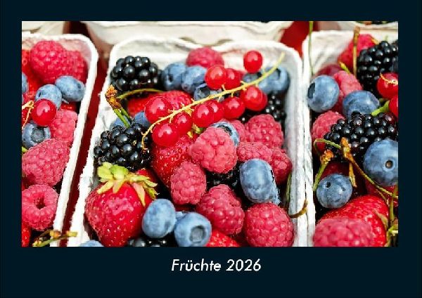 Früchte 2026 Fotokalender DIN A4