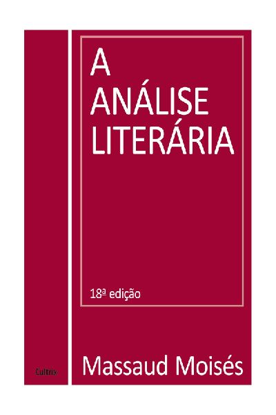 A Análise Literária