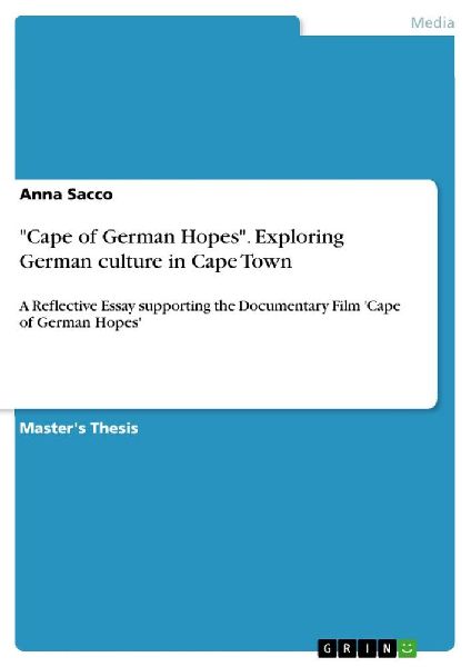 "Cape of German Hopes". Exploring German culture in Cape Town