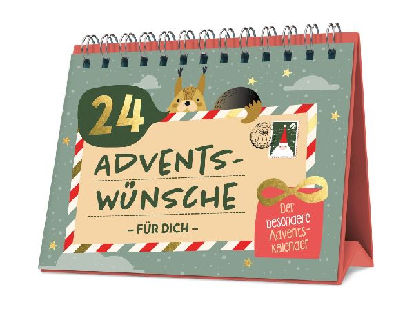 24 Adventswünsche für dich - Adventskalender