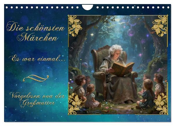 Die schönsten Märchen (Wandkalender 2027 DIN A4 quer), CALVENDO Monatskalender