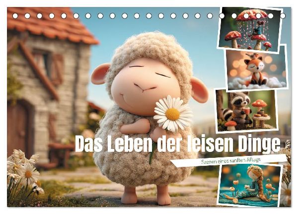 Das Leben der leisen Dinge (Tischkalender 2027 DIN A5 quer), CALVENDO Monatskalender