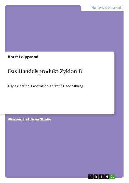 Das Handelsprodukt Zyklon B