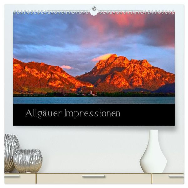 Allgäuer Impressionen (hochwertiger Premium Wandkalender 2026 DIN A2 quer), Kunstdruck in Hochglanz
