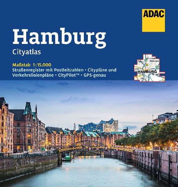 ADAC Cityatlas Hamburg 1:15.000