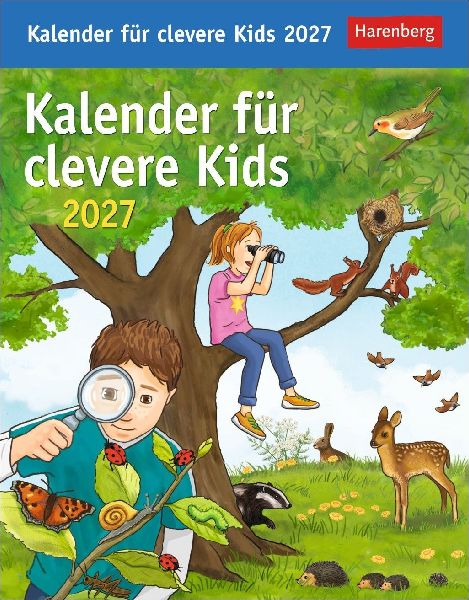 Kalender für clevere Kids Tagesabreißkalender 2027