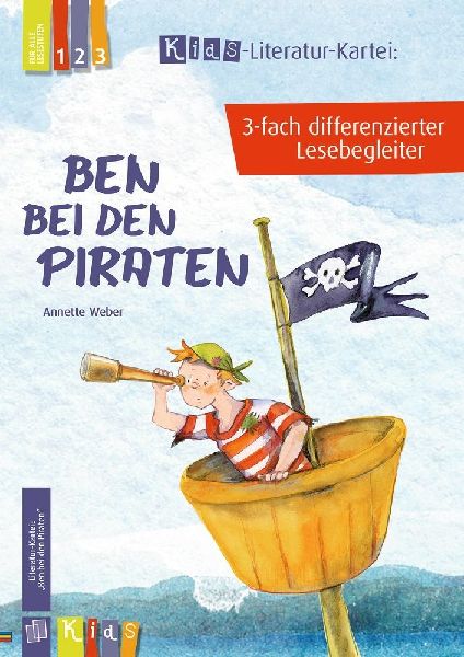 "Ben bei den Piraten" 3-fach differenzierter Lesebegleiter
