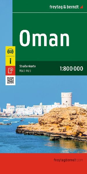 freytag & berndt Straßenkarte Oman 1:800.000