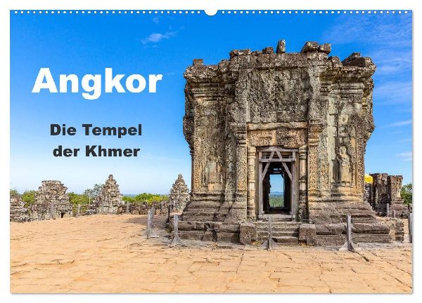 Angkor - Die Tempel der Khmer (Wandkalender 2026 DIN A2 quer), CALVENDO Monatskalender