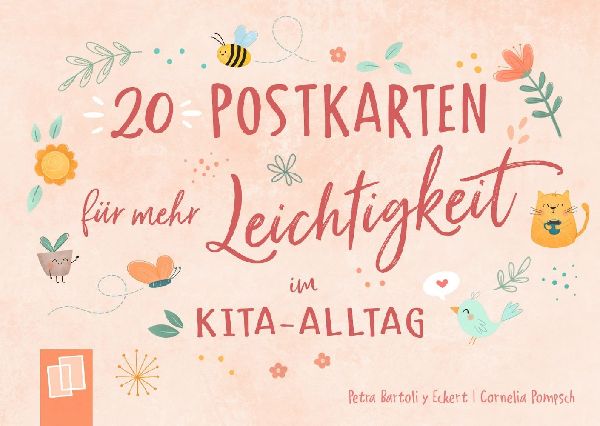 20 Postkarten für mehr Leichtigkeit im Kita-Alltag