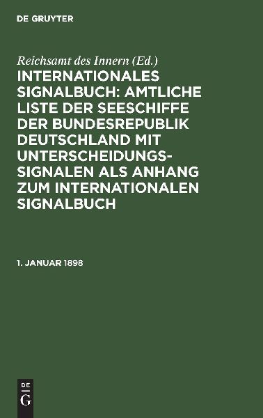 1. Januar 1898