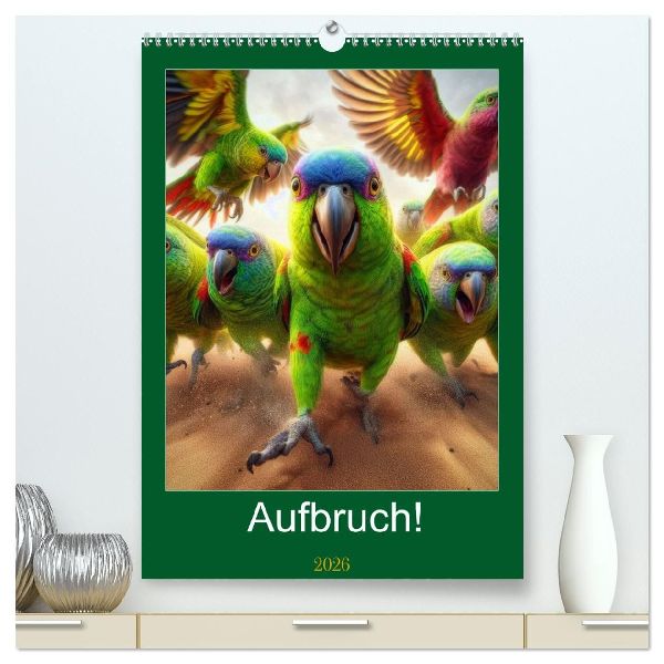 Aufbruch! (hochwertiger Premium Wandkalender 2026 DIN A2 hoch), Kunstdruck in Hochglanz