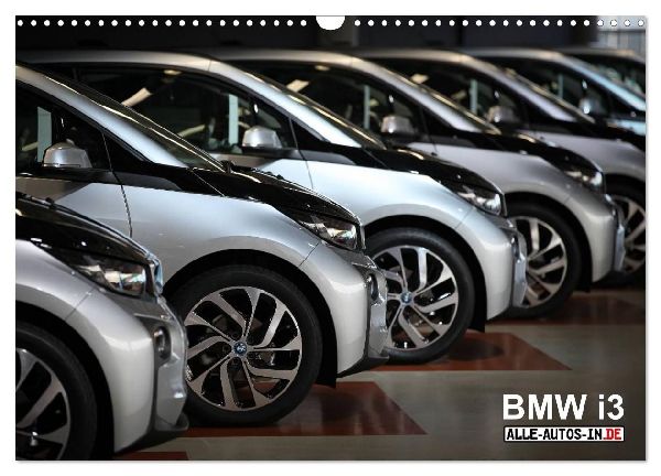 BMW i3 (Wandkalender 2026 DIN A3 quer), CALVENDO Monatskalender