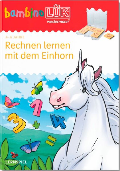 bambinoLÜK. 4/5/6 Jahre - Vorschule Rechnen lernen mit dem Einhorn