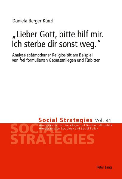 'Lieber Gott, bitte hilf mir. Ich sterbe dir sonst weg.'