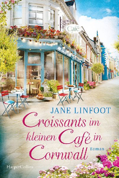 Croissants im kleinen Café in Cornwall