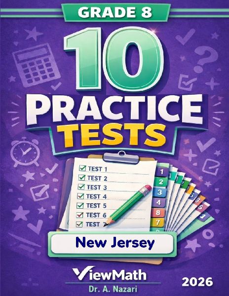 10 New Jersey NJSLA Grade 8 Math Practice Tests