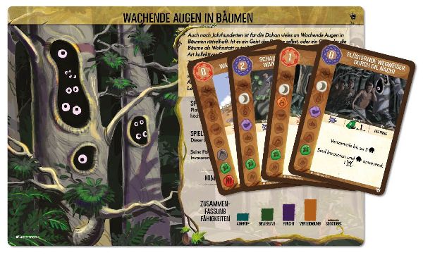 Spirit Island: Wachende Augen in Bäumen (Mini-Eweiterung)