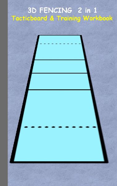 3D Fencing 2 in 1 Tacticboard and Training Book