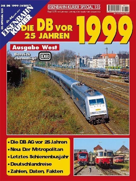 Die DB vor 25 Jahren - 1999 Ausgabe West