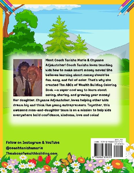 "The ABCs of Wealth-Building Coloring Book"