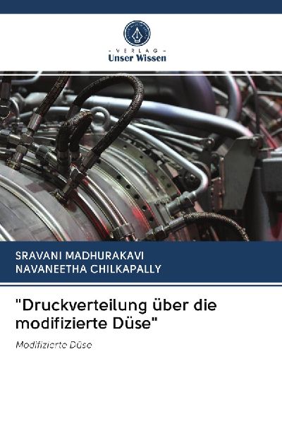 "Druckverteilung über die modifizierte Düse"