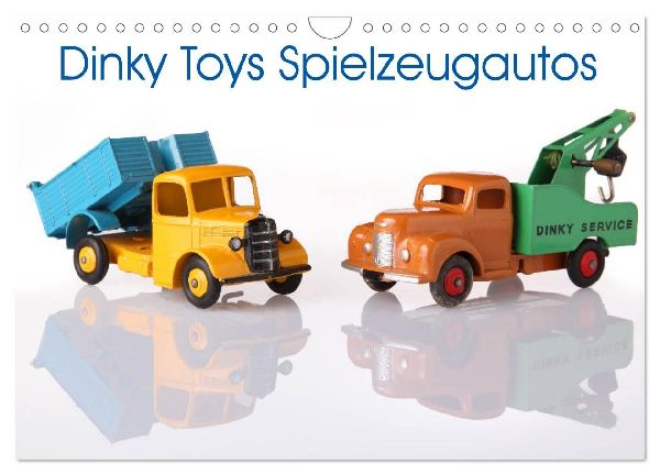 Dinky Toys Spielzeugautos (Wandkalender 2026 DIN A4 quer), CALVENDO Monatskalender