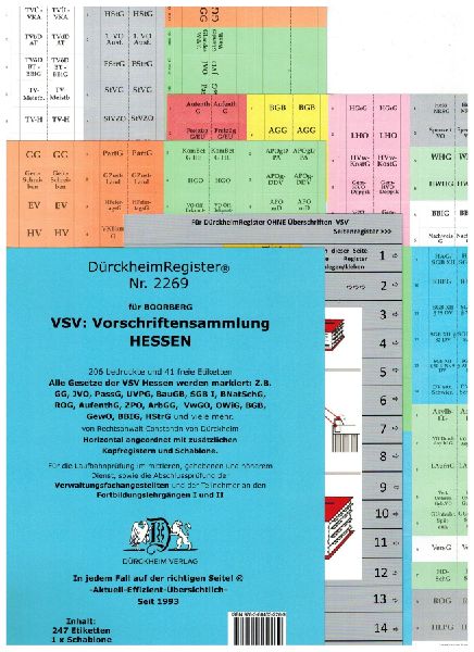 DürckheimRegister® VSV HESSEN (2019), BOORBERG Verlag