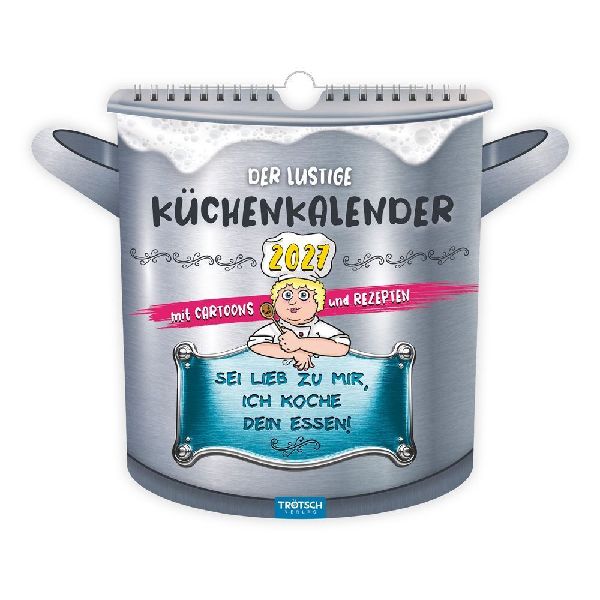TRÖTSCH - Formkalender Der lustige Küchenkalender 2027