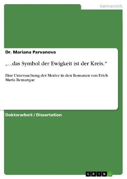 "...das Symbol der Ewigkeit ist der Kreis."