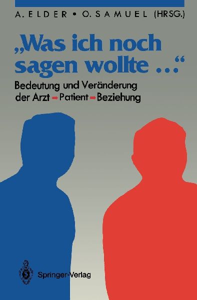 "Was ich noch sagen wollte..."