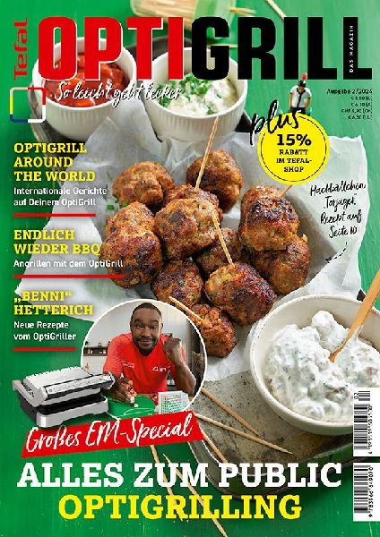Tefal OptiGrill Magazin: So leicht geht lecker - Großes EM-Special