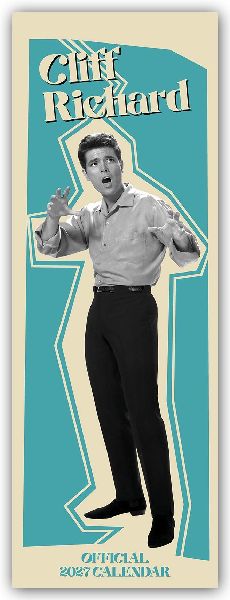 Cliff Richard 2027 - Slimline-Kalender